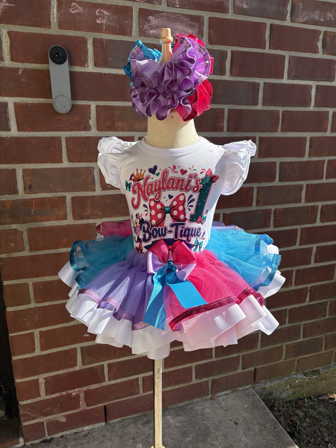 Custom tutu by Amourruffles