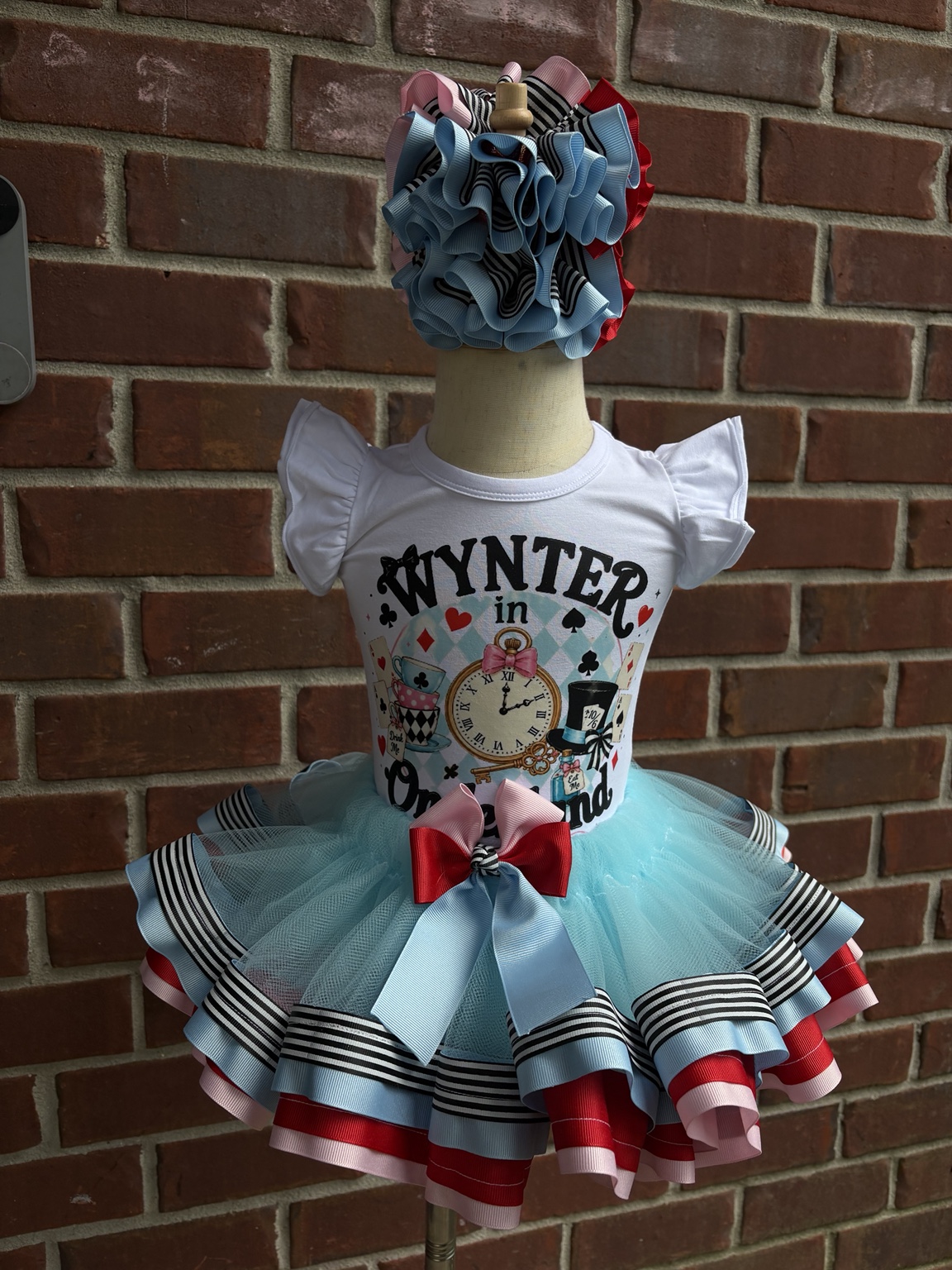 Custom tutu set by Amourruffles